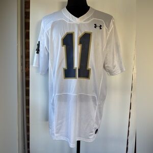 Under Armour Notre Dame Fighting Irish #11 Football Jersey Size 2XL